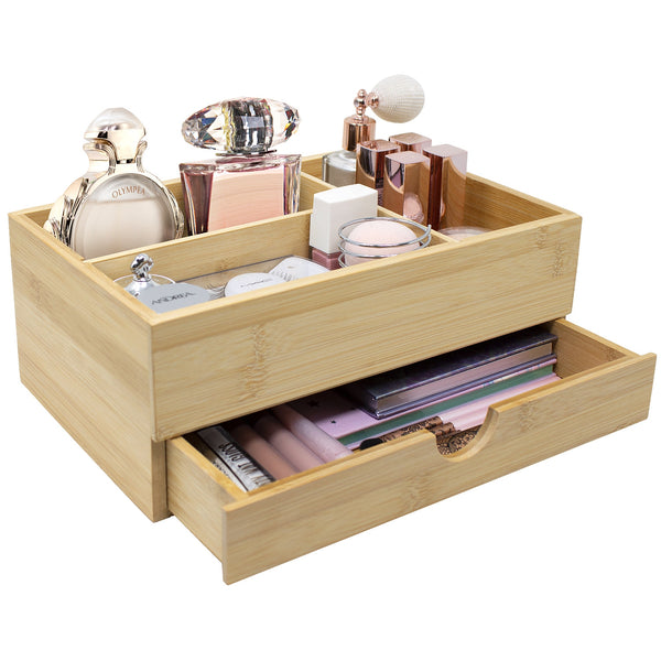 sorbus Storage Drawer Organizer Bamboo