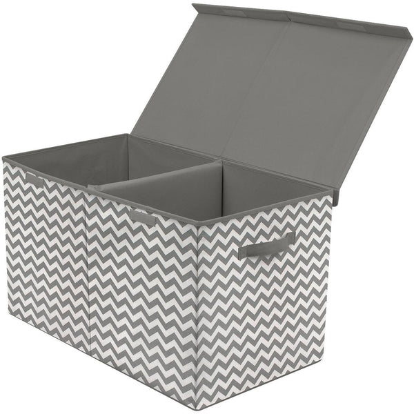 Sorbus Storage Fabric Toy Chest (Chevron Pattern)