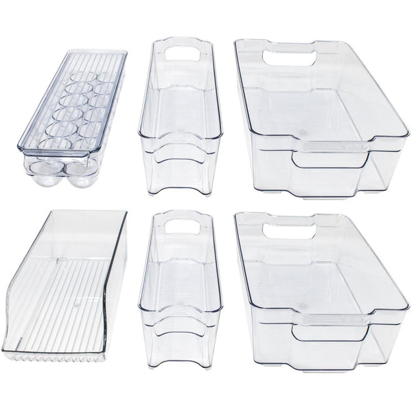 Sorbus Storage Organizer Bin Set (6 Pack)