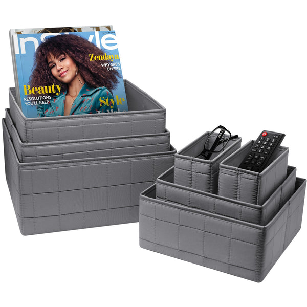 sorbus Storage Set (7 Pack Square Stitch)