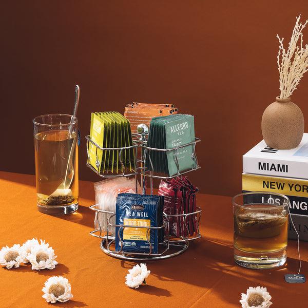 Sorbus Tea Bag Spinning Carousel