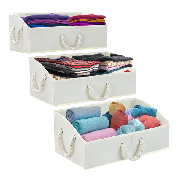 sorbus Trapezoid Storage Bins (3 Pack)