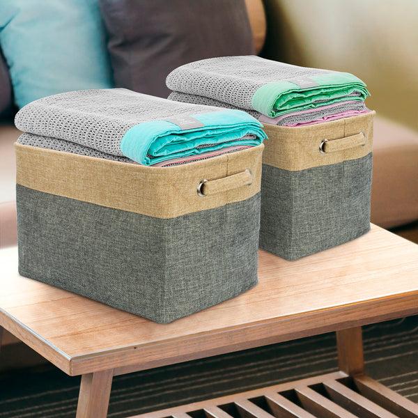 Sorbus Twill Storage Basket Set (3 Pack)