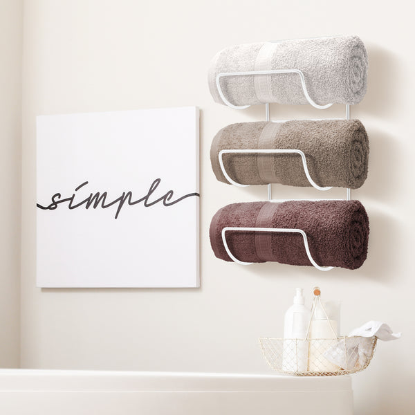 Sorbus Wall-Mount Towel Rack (Multi Set)