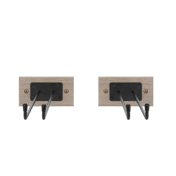 Sorbus Wine Rack And Glass Holder Wall Mounted (6Pc)