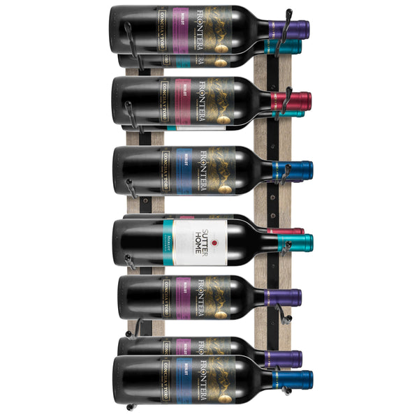 sorbus Wine Rack and Glass Holder Wall Mounted (6Pc)