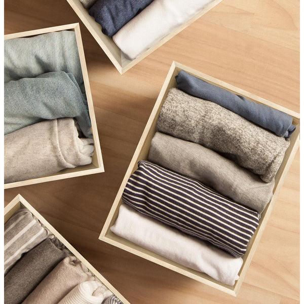 Sorbus Wooden Box Organizers (2 Pack Large)