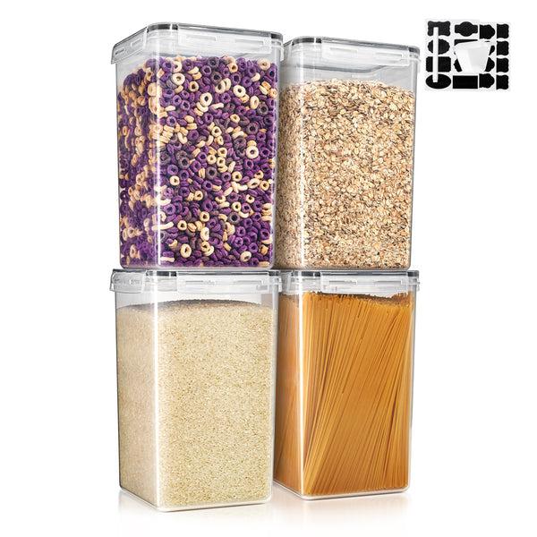 sorbus Tall Large Airtight Food Storage Containers (4 Pack)
