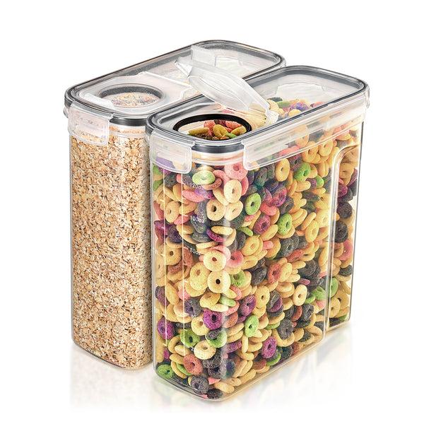 sorbus Tall Narrow Food Dispenser Containers (Set of 2)
