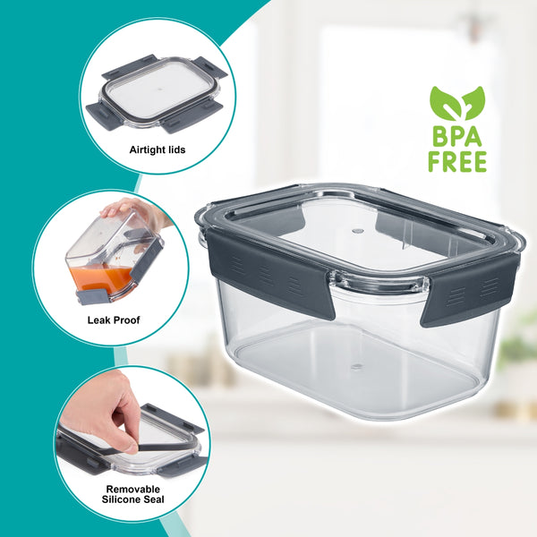 Sorbus Variety Pack Food Storage Airtight Containers (16 Pack)