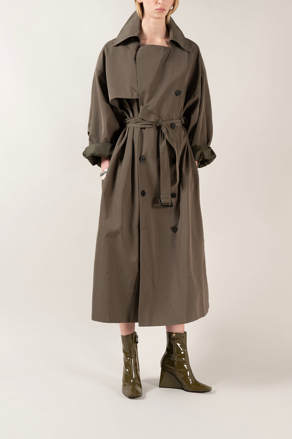 Souliers Martinez AKIRADark Green Patent Leather Ankle Boots