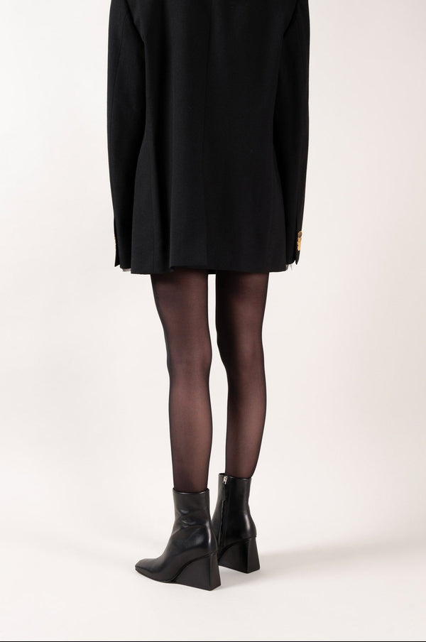 Souliers Martinez AKIRABlack Leather Ankle Boots