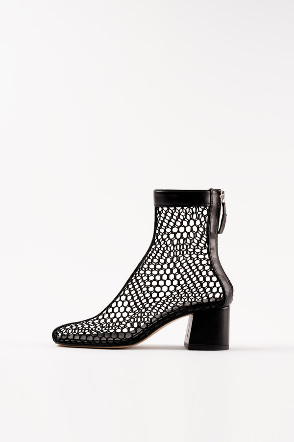 souliers martinez FIRMEBlack Mesh Boots