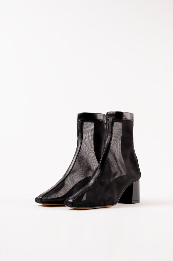 Souliers Martinez FIRMEBlack Tulle Boots
