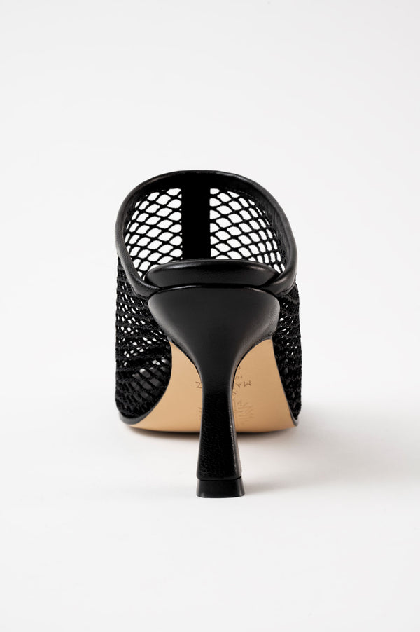 Souliers Martinez GIULIABlack Resille Pumps