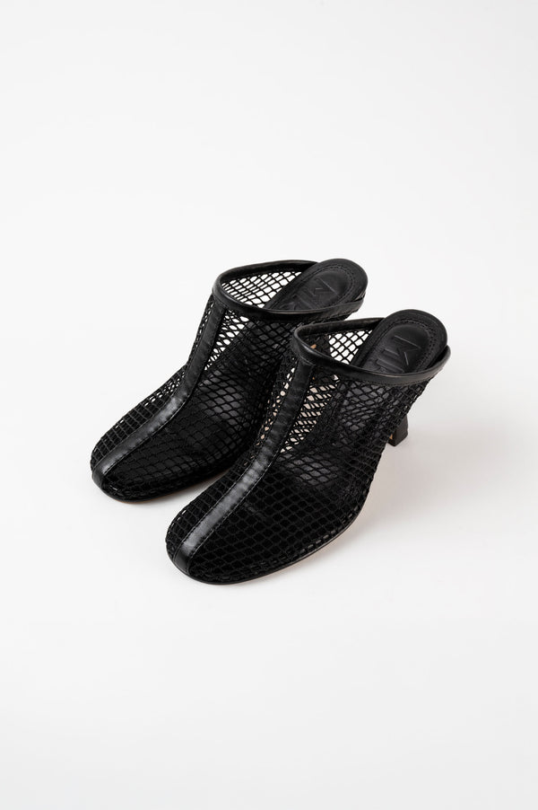 Souliers Martinez GIULIABlack Resille Pumps