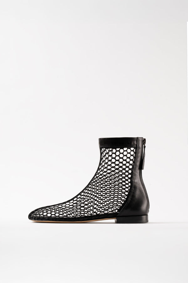 souliers martinez MAXIMABlack Mesh Boots