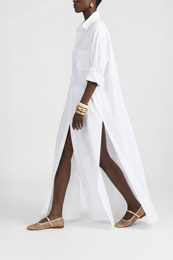 Souliers Martinez MINIMAGold Mesh Ballerina