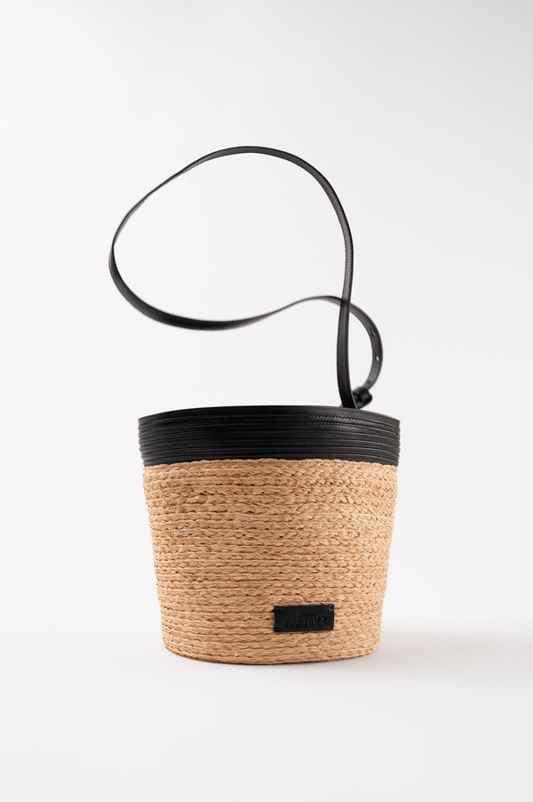 Souliers Martinez NAPLESRaffia Bucket Bags