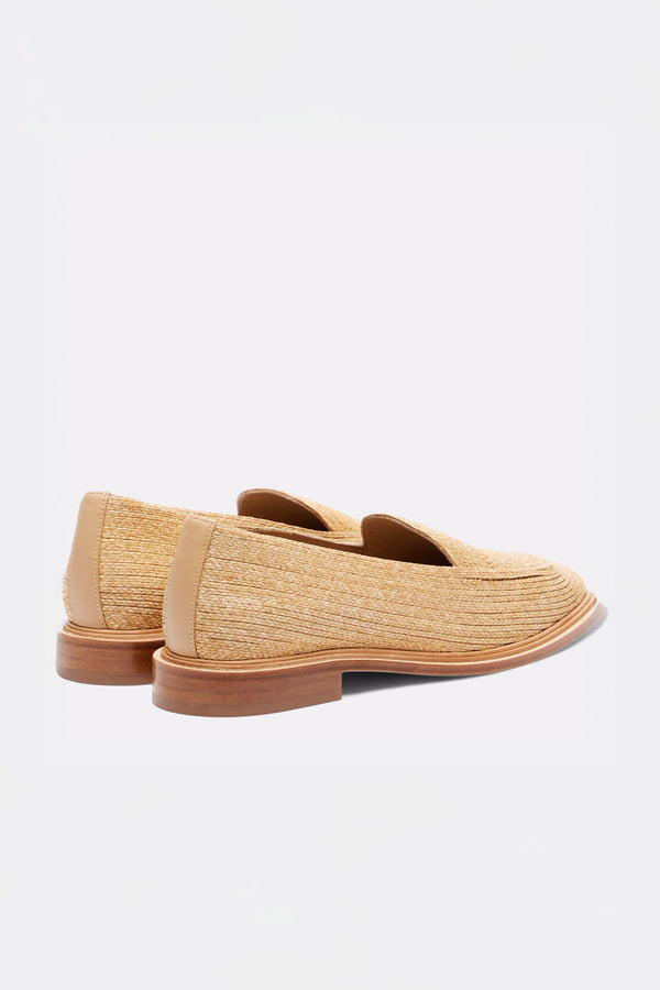 Souliers Martinez RIONatural Raffia Loafer