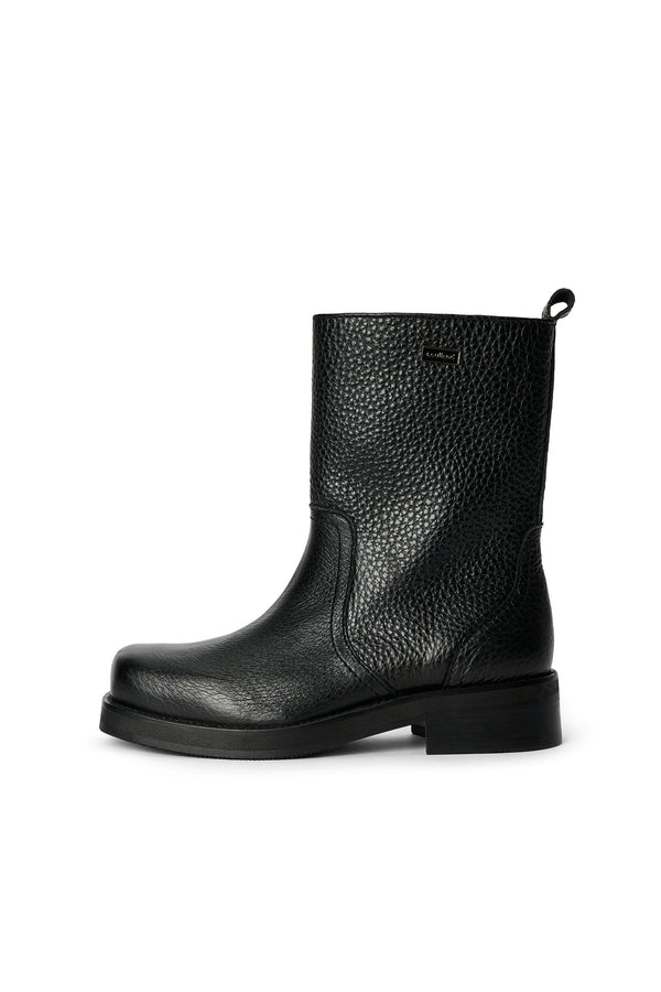 soulland DELAWARE structure leather boots