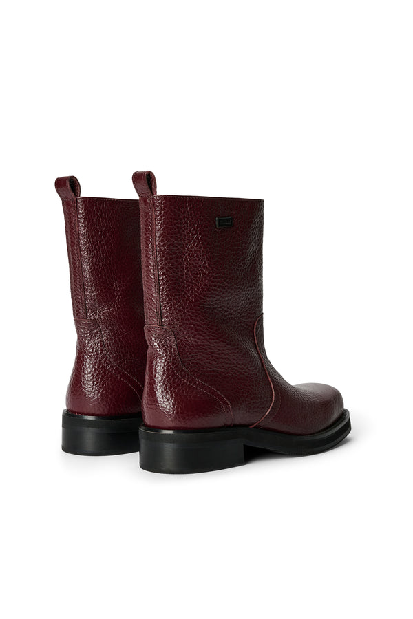 Soulland DELAWARE Structured Leather Boots