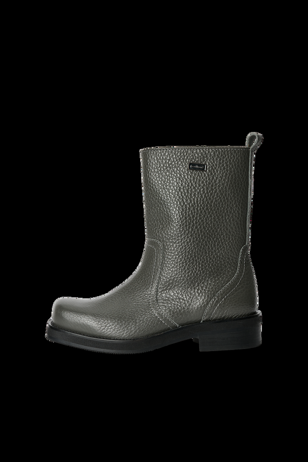 soulland DELAWARE structured leather boots