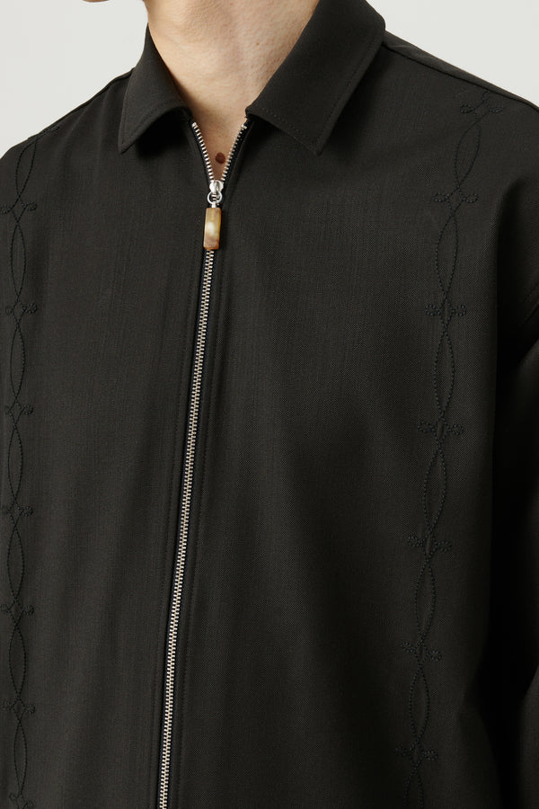 Soulland DERRY Zip Front Overshirt