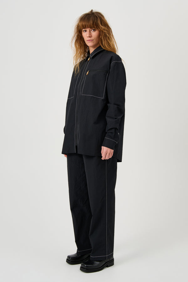 Soulland DERRY Zip Front Shirt Jacket