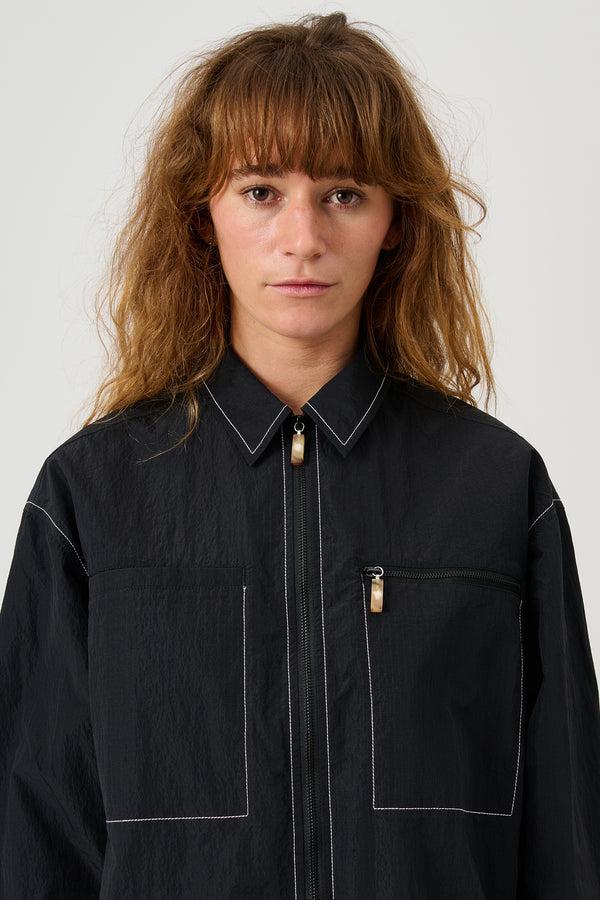 Soulland DERRY Zip Front Shirt Jacket
