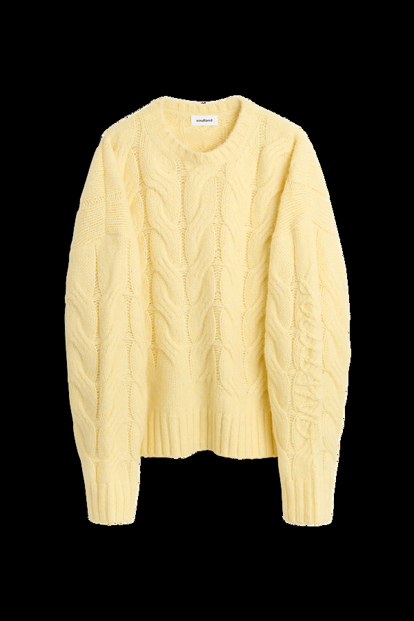 soulland JACK braided sweater