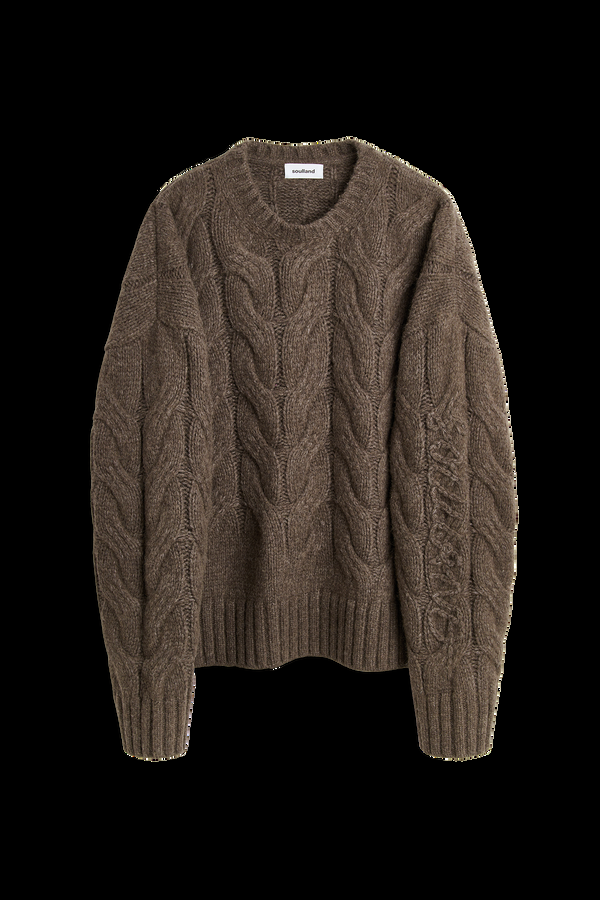 soulland JACK braided sweater