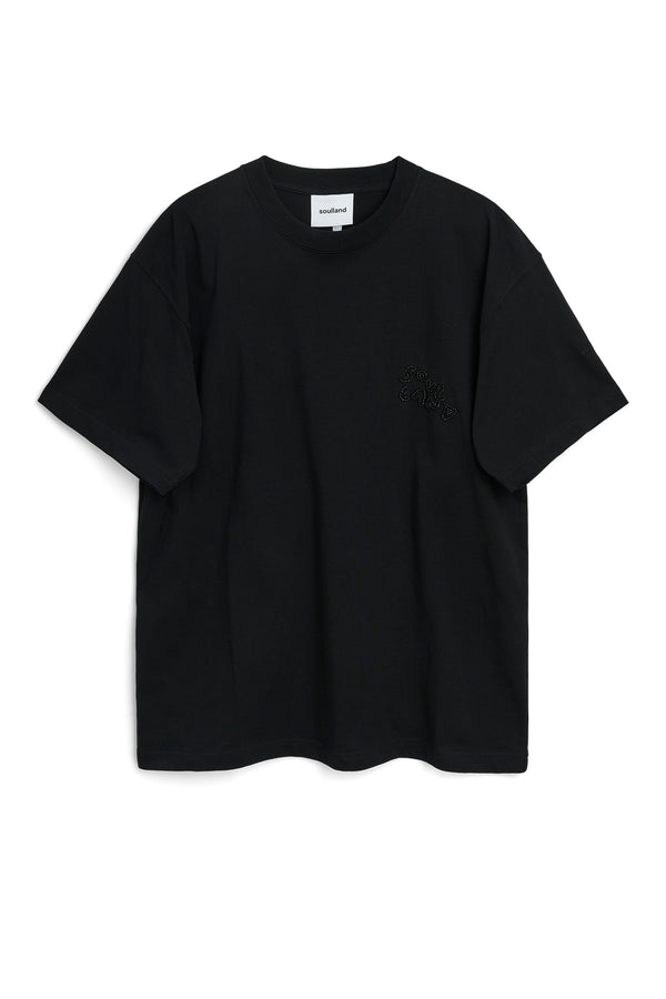 soulland Kai Beaded Logo T-shirt