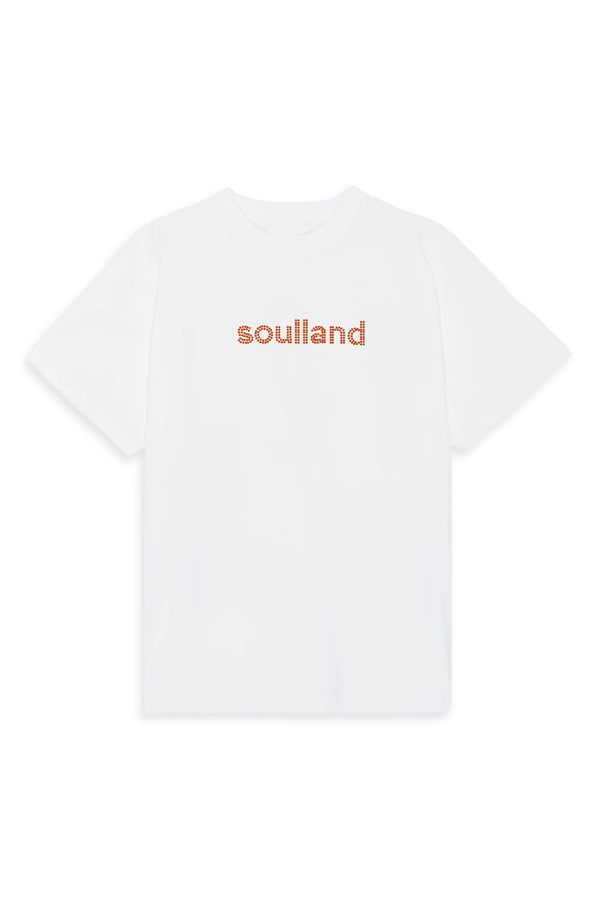 soulland KAI rhinestone T-shirt