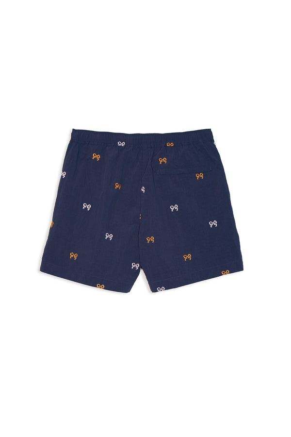Soulland PARKER Embroided Sports Shorts