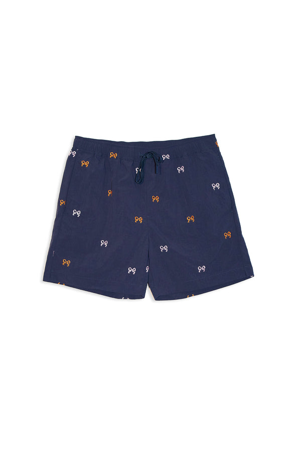 soulland PARKER embroided sports shorts