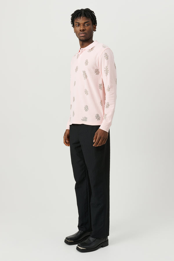 Soulland ROBERT Long-sleeved Polo Shirt