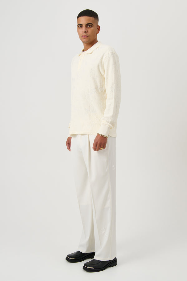 Soulland ROBERT Plush L/S Polo Shirt