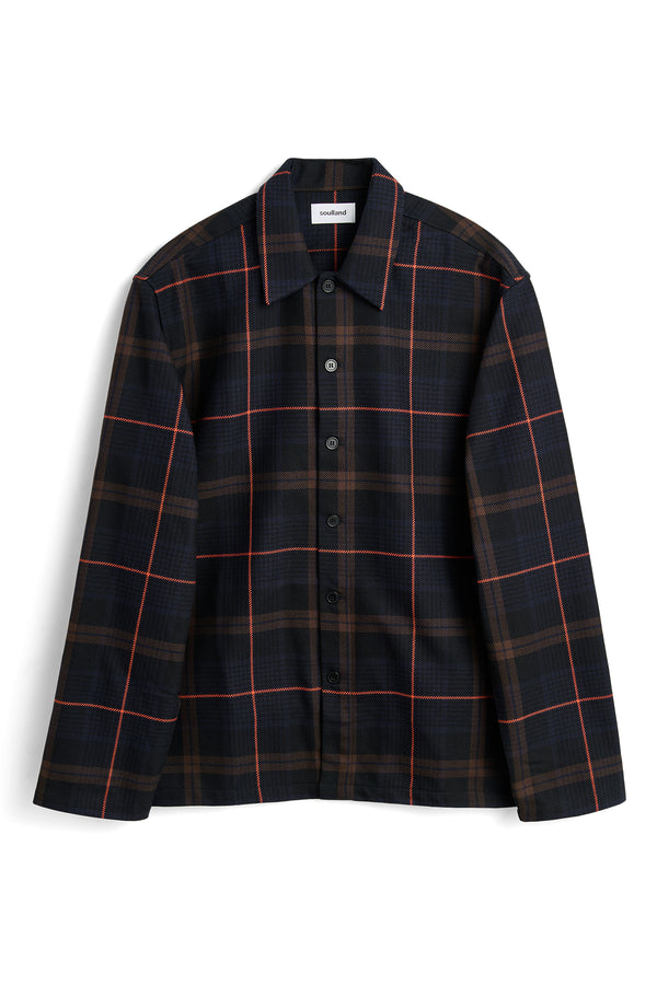 soulland TYRA big check shirt jacket