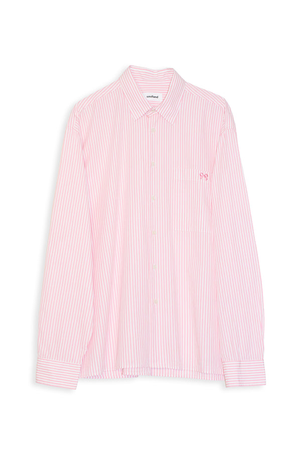 soulland VIT stripe shirt