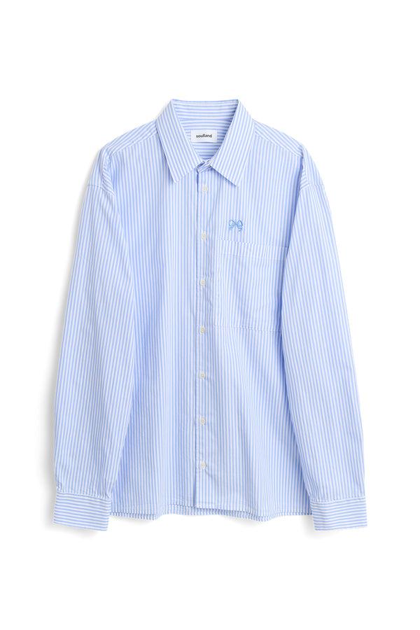 soulland VIT stripe shirt