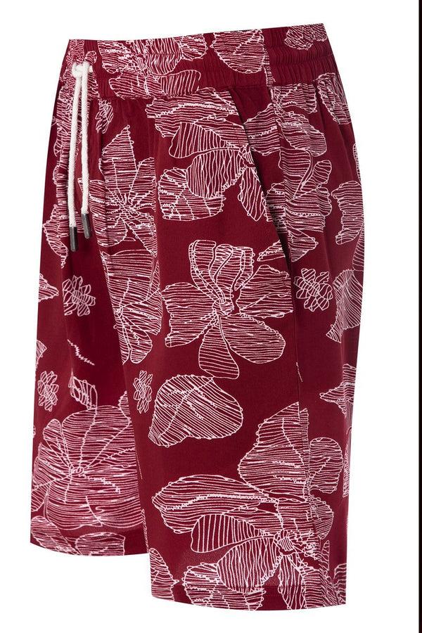 Soulstar American Crepe Shorts Red