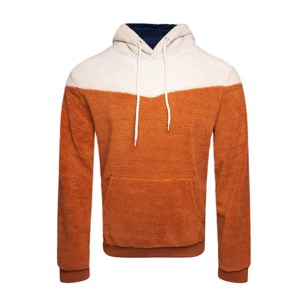 Soulstar Armstrong Teddy Fleece Hoodie Grey