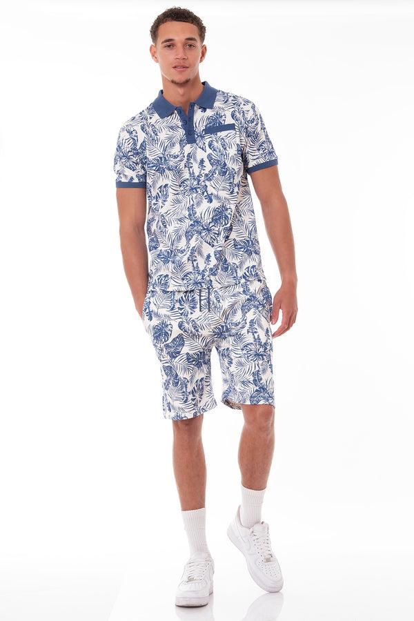 Soulstar Botanical Shorts Blue