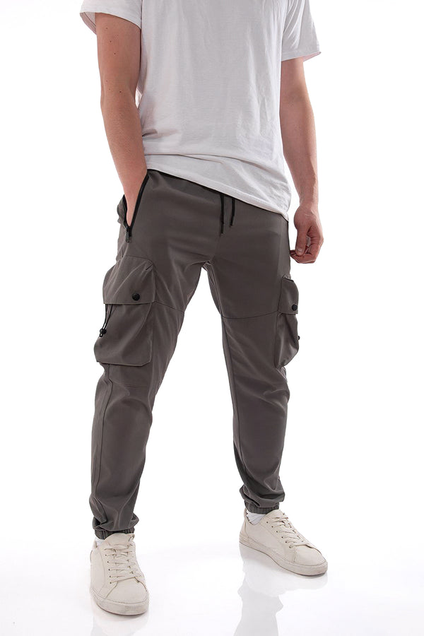 soulstar Cargo Joggers - Multi-Pocket Navy