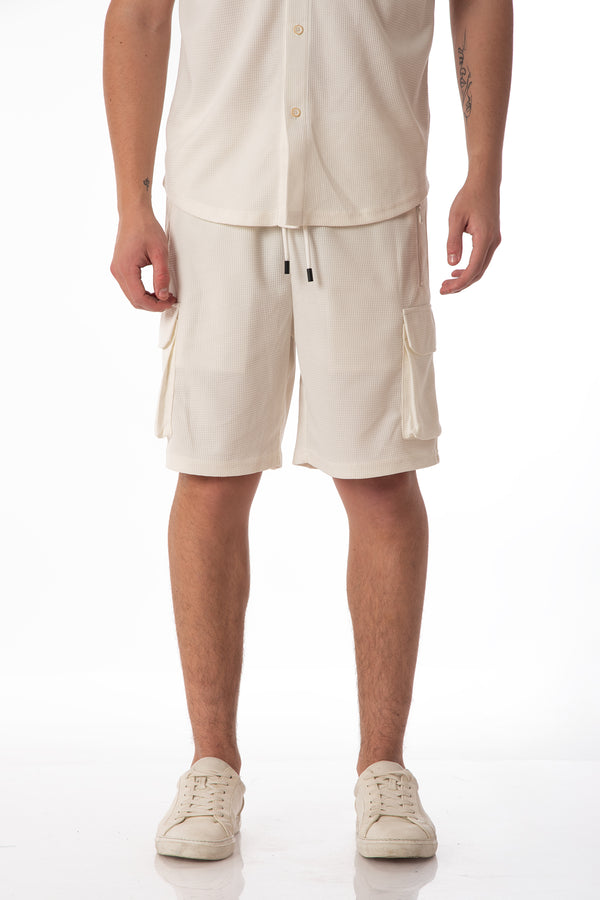 Soulstar Cargo Short Ecru