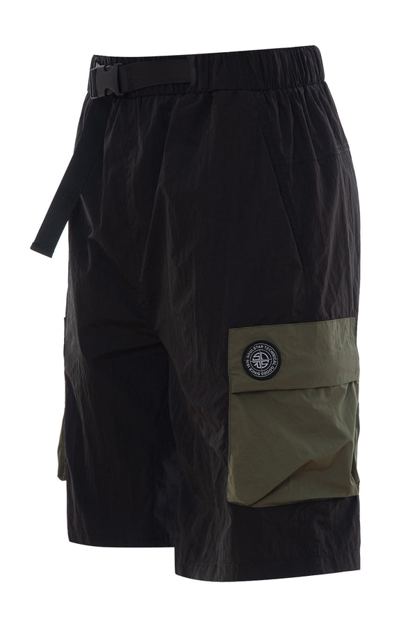 soulstar Cargo Shorts Black