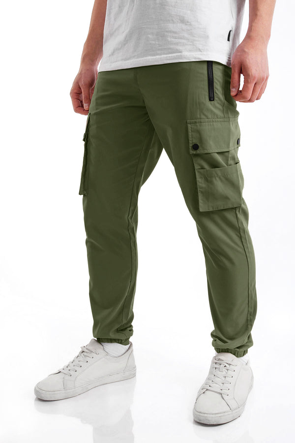 Soulstar Cargo Trousers Stone