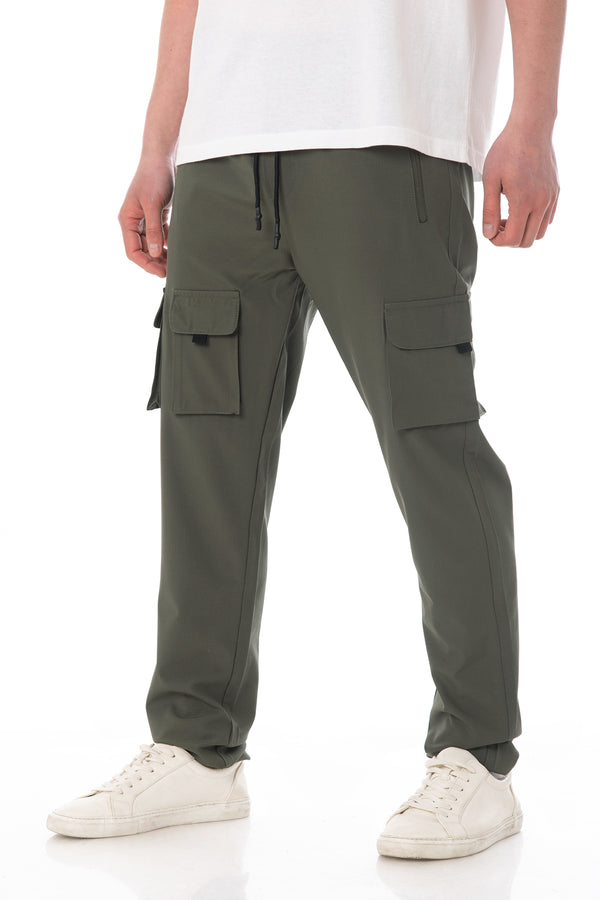 soulstar Cargo Trousers - Utility Pocket Black