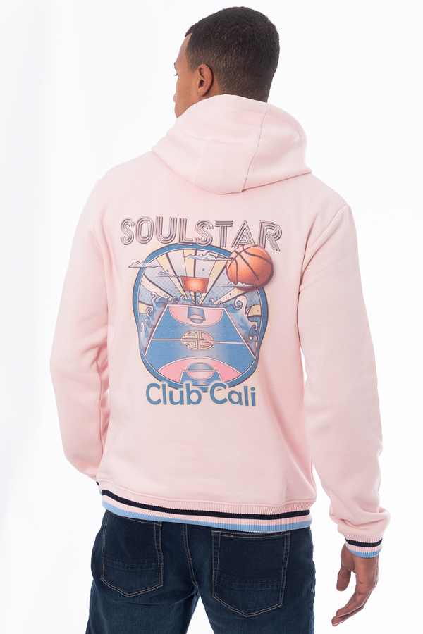 Soulstar Club Cali Hoodie Pink